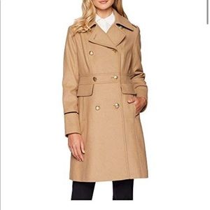 Vince Camuto Camel Wool Coat